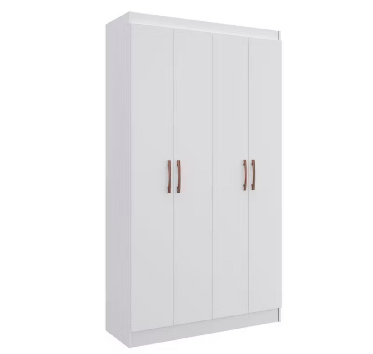 Guarda-roupa Solteiro 4 Portas Sion 8 Prateleiras